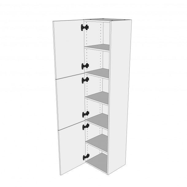 Bad Hjskab 40 cm med 5 hylder og 3 lger