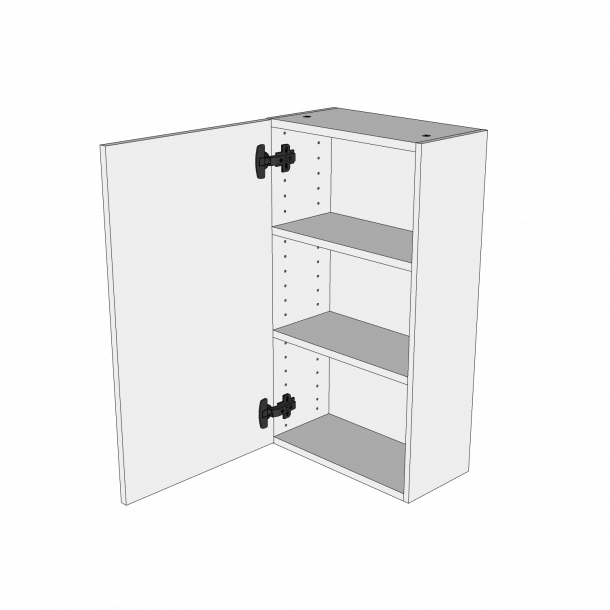 Bad hyldeskab 60 cm med hylde og 2 lger