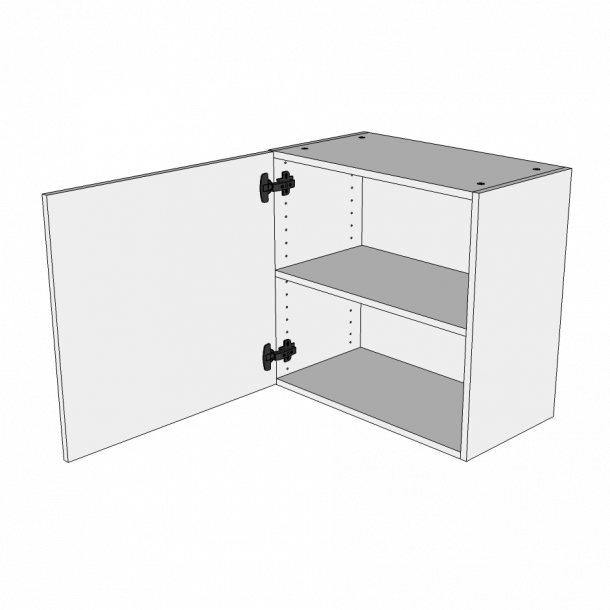 Lav overskab 60 cm med hylde og lge