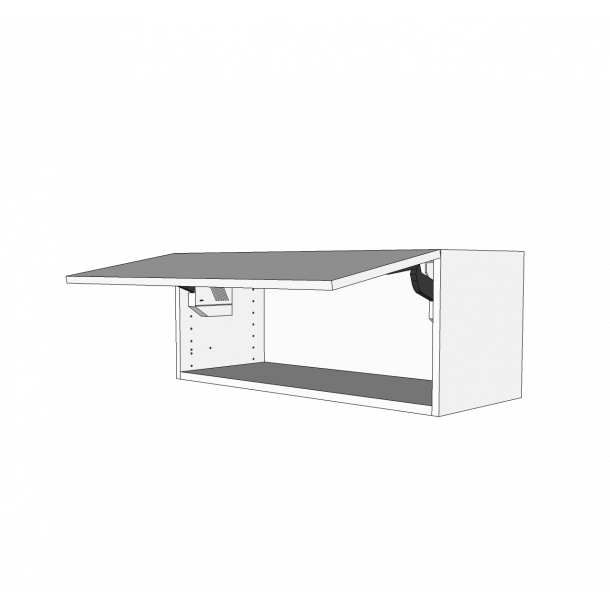 Skuffekassette 100 cm - fuldudtrk