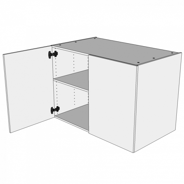 Underskab 80 cm med hylde og 2 lger